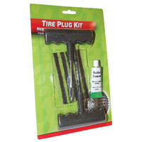 RIDE ON MOWER QUICK TYRE REPAIR KIT 8PC TOOLS AND CEMENT INCLUDED