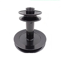 Double Engine Pulley for Selected MTD Ride on Mowers 756-04196 956-04196