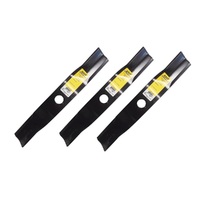 3x Ride on Mower Blades for 48&quot; Kubota Mowers Z723 Z724 K5583-34340