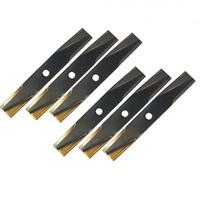 6x Aftermarket Blades Suitable For 42&quot; Toro Cutter Deck Mowers 78415 106636 106077 117192