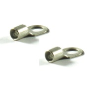 2x Battery Terminal 4 Gauge Cable with 3/8&quot; 9mm Stud Ride on Mower