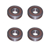 4 x FRONT WHEEL BEARING FOR COX RIDE ON MOWER   BB204212 , BB204212N