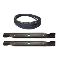 Blade &amp; Belt kit for 42&quot; Cut Husqvarna Ride on Mowers 532 17 48 83 531300767