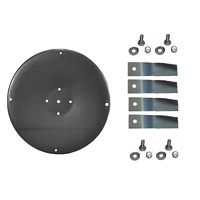 Blade &amp; Disc Assembily Ride on Mower fits Cox 28 Inch AM076H7 SKIT33