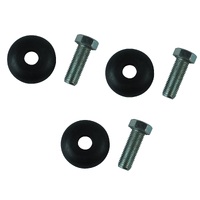 3 X  BLADE BOLTS & WASHERS FOR SELECTED HUSQVARNA  McCULLOCH & POULAN PRO