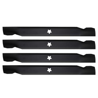 4x Blades for 42&quot; Husqvarna Craftsman Poulan Mowers 532 13 97-75