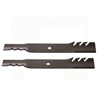 Copperhead Toothed Mulching Blades 38&quot; Husqvarna Ride on Mowers 532 12 78-41 127841