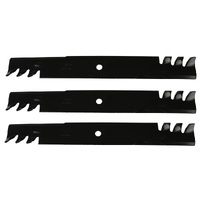 3x Toothed Mulching Blades fits 61&quot; Cut Husqvarna 539 10 17 33 A48111