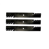 Gator Mulching Blade Set fits 52&quot; Cut Husqvarna ZTR Ride On Mowers 