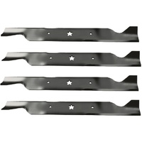 4x Blades for 46&quot; Husqvarna Craftsman Ride on Mowers 532 40 53 80 405380