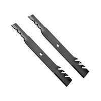 Predator Gator Type Mulching Blades for 46&quot; Husqvarna Craftsman Ride on Mowers