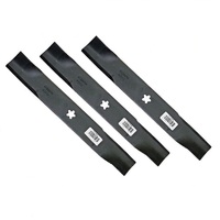 3x Blades fits 52&quot; Cut Husqvarna Ride on Mowers 574 87 08-01