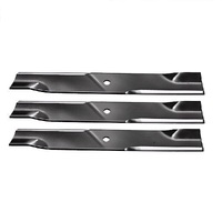 3x Blades fits 48&quot; Hustler Fast Track Mowers 930107EX 930222EX 928520 601123