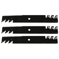 3x Gator Type Mulching Blades for 54&quot; Hustler Mowers Fasttrak Super Duty 797712