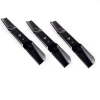 3 X RIDE ON MOWER BLADES FOR 50" CUB CADET SELECTED MOWERS 742-05052A