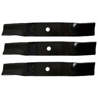 3x Ride on Mower Blades for 48&quot; Kubota Mowers 76505-11550 K5575-34330