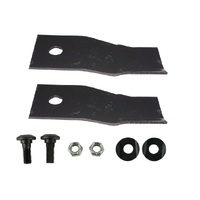 Swing Back Blade and Bolt Set for Howard Stealth Rolla Mower Models 78241