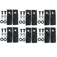 12x  Blades &amp; Bolts for 18&quot; Cut Masport Morrison Mowers 529594 6352 007 1000