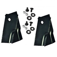 Australian Made 4x Blades &amp; Bolts fits Scott Bonnar 18&quot; 20&quot; Late Rear Catcher Mowers AO3830