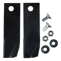 Heavy Duty Blade &amp; Bolt Set Combo for 21&quot; Cut Honda Buffalo Lawn Mower 06725-VJ9-B80