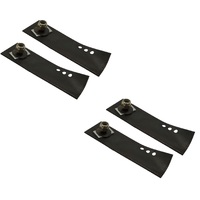 4x Blades &amp; Bolts for Selected Rover Mowers 12AVG1LH333 12AV1KB333 12AVG1L3333