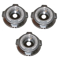 3x Universal Alloy Heads 25mm Hole for Brushcutter Whipper Snipper Trimmer
