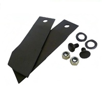 RIDE ON MOWER BLADE KIT FOR  28 , 30 , 32 & 34 INCH GREENFIELD MOWER GT2139
