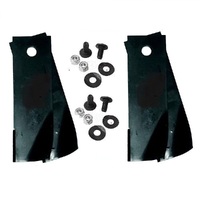 2 PAIRS 30 & 38" ROVER RIDE ON MOWER BLADE KIT FITS replaces A07873 , A0673K , AO673K