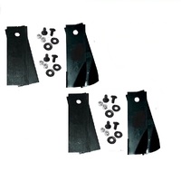 2 SETS 8 BLADES RIDE ON MOWER BLADE KIT FOR ROVER RIDE ON MOWERS A07873 A01656