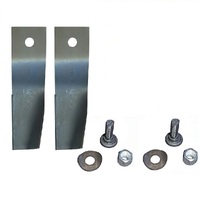 BLADE KIT 2 BLADES AND BOLTS FOR 28 INCH COX RIDE ON MOWER  SKIT33