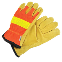 Western Rigger High Visibility Safety Gloves for Chainsaws Trimmers Lawnmowers