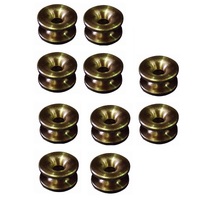 10 x UNIVERSAL BRASS EYELETS FIT KAAZ STIHL etc LINE TRIMMER  BRUSHCUTTER