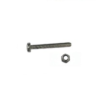 Throttle Control Mounting Bolt &amp; Nut fits Plastic and Steel Lawn Mowers