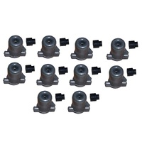 10 x STOP SWITCH CUT OUT PLUG AND COVER FOR VICTA POWER TORQUE MOTORS  