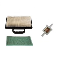 Air and Fuel Filter Kit replaces Briggs & Stratton 499486S Ride on fits V Twin engine