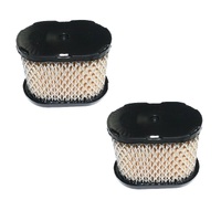 2x Air Filter for Briggs &amp; Stratton Intek OHV Motors 690610 498596 697029