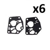 6x Carburettor Diaphragm Kit for Briggs &amp; Stratton Motors 495770 795083 281082