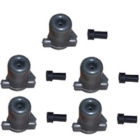 5 x STOP SWITCH CUT OUT PLUG AND COVER FOR SELECTED VICTA VC160  LAWNMOWERS