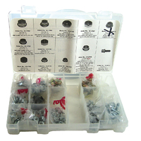 Universal Assorted Bar Nut Kit in a practical see through Container