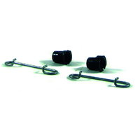 Front Axle Bush &amp; Clip Kit for Selected 18&quot; Cut Rover Lawn Mower Model A03442/50