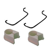 SPLIT FRONT AXLE BUSHES AND CLIPS FOR SELECTED MASPORT LAWN MOWER