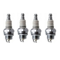4x Champion CJ8Y Spark Plugs fits Selected Victa Mowers Chainsaws Trimmers