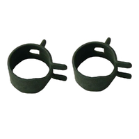 2x Fuel Line Clamps suitable for Briggs &amp; Stratton 1/2&quot; OD Fuel Line