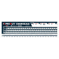 Genuine Prokut Chain Scale for Counting Drive Links on All PROKUT Chain Pitches