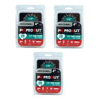 3x Prokut Chainsaw Loop 28 DL 1/4&quot; Pitch x .043&quot; Stihl GTA 26  3670 000 0028