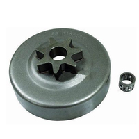 Prokut Clutch Drum &amp; Bearing 3/8 LP Chain fits Husqvarna Chainsaws 36 41 136 141