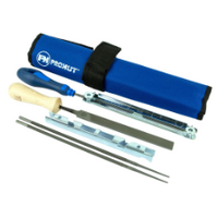Prokut Premium Chainsaw sharpening Kit &amp; Tool Roll 1/4&quot; Pitch 3/8 LP Chains