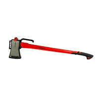 Prokut Mid Sized Forged Axe 1.15 KG 710mm w/ Fibreglass Handle &amp; TPR Rubber Grip