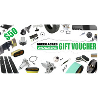  $50 - Green Acres Mowers Gift Voucher