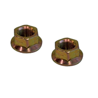 2 x Spindle Blade &amp; Pulley Nuts fits MTD Yardman Cub Cadet 712-0417 912-0417A